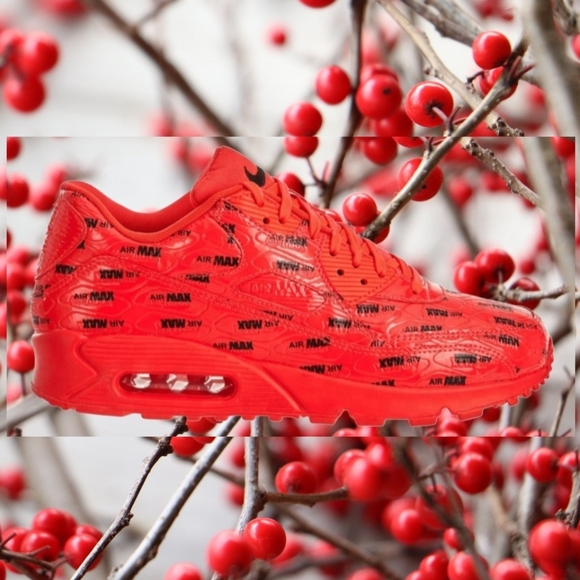 🆕️Nike Air Max 90 "Just Do It Pack Bright Crimson"🆕️ - Picture 15 of 16